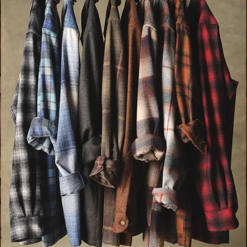 Miniatura 7 de Pendleton - Camisa de lana estilo clásico de manga larga para hombre