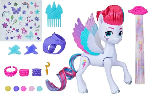 My Little Pony Toys Zipp Storm Style of The Day, muñecas de peinado de 5 pulgadas con moda, juguetes para niñas y niños de 5 años