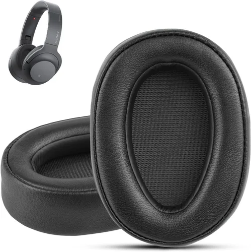 Krone Kalpasmos Almohadillas de repuesto para auriculares Sony WH-H900N h.Ear on 2 y Sony MDR-100ABN, cojines de auriculares Sony compatibles con