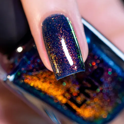 Miniatura 2 de ILNP Comet - Esmalte de uñas Cosmic Blue Shimmer