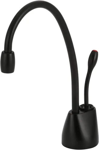 Dispensador de agua caliente de diseño Insinkerator serie 1100. El depósito se vende por separado, F-GN1100MBLK Mate negro