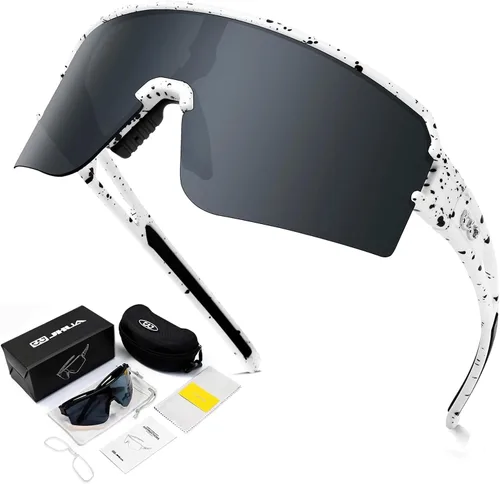 Miniatura 13 de AVV Gafas de sol polarizadas para ciclismo, deportivas, con protección UV400, para pesca, conducción, correr, béisbol, para hombres y mujeres Marcos