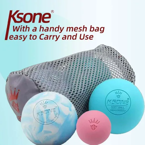 Miniatura 6 de KSONE Bolas de lacrosse de masaje, bolas de masaje para liberación miofacial y terapia de punto de activación, juego de 2 bolas de masaje