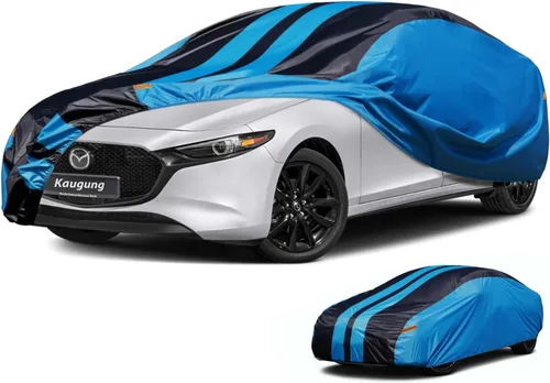 Miniatura 19 de Kaugung - Funda para auto a medida para Chevy Chevrolet Malibu (2016-2025), impermeable para todo tipo de clima, cubierta exterior completa