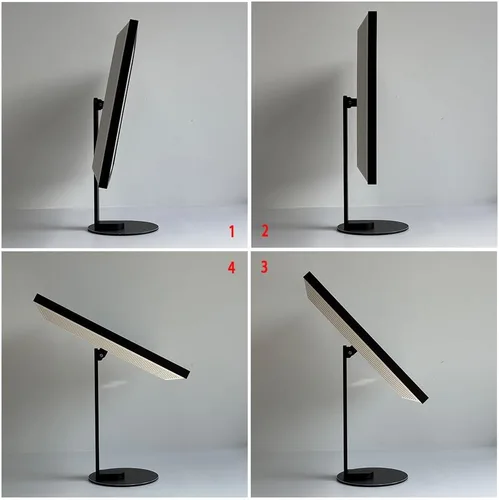Miniatura 3 de ATOPHK Soporte de aluminio de altura ajustable para Ech_ooo Show 21 y Ech_ooo Show 15, rotación de 360°, inclinación y giro, modo paisaje/retrato