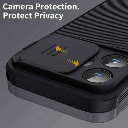 Miniatura 3 de Funda magnética para iPhone 16 Pro Max, funda protectora de cámara para iPhone 16 Pro Max [compatible con carga MagSafe] con cubierta deslizante