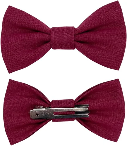 Miniatura 18 de Handmade Pre-Tied Clip on Bow Tie for Baby to Young Boy