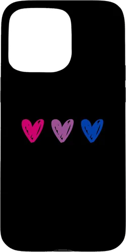 Miniatura 27 de Funda para iPhone 12/12 Pro Bisexual Pride Hearts Bi Pride Flag