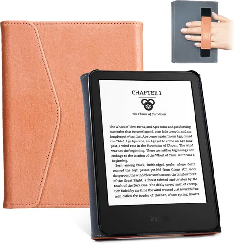 Miniatura 9 de CoBak Premium Case for Kindle Paperwhite & Kindle Colorsoft 7" & Hanvon with Hand Strap – Automatic Wake/Sleep, Stylish & Durable, Comfortable