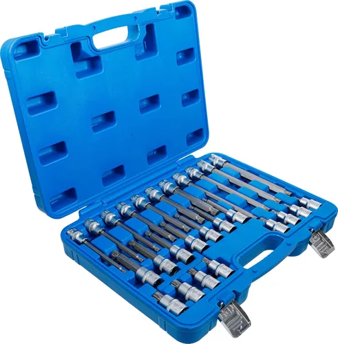 Miniatura 2 de BGS 5180 Juego de llaves de vaso Unidad de 0.492 in (1/2") Spline (para XZN) M4 - M16 26 uds.