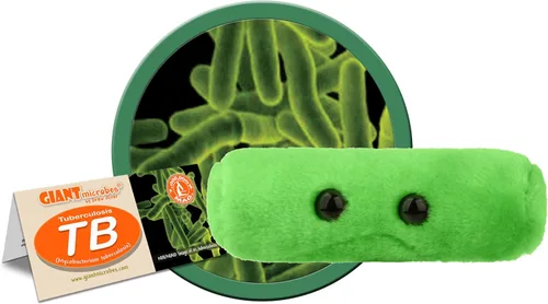 Miniatura 2 de GIANT MICROBES Peluche de tuberculosis, regalo de microbiología, regalos médicos divertidos, regalos médicos, felpa de bacterias, juguete de peluche