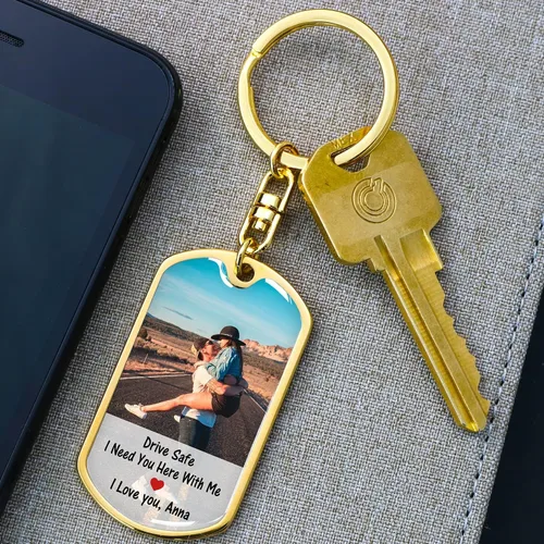 Miniatura 5 de Llavero para parejas personalizado con llavero de fotos llavero personalizado para pareja regalo para él regalos para novio regalos para marido