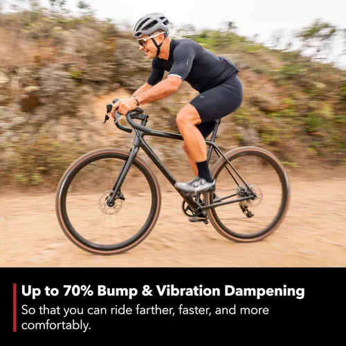 Miniatura 3 de REDSHIFT ShockStop PRO - Vástago de suspensión para bicicletas, vástago de manillar de bicicleta que absorbe los golpes para carretera, grava