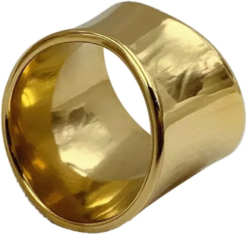 Anillo de cóctel - EternityRings para mujer, anillos de acero inoxidable para el pulgar para hombres, anillo de banda ancha en tamaño 6 a 8, promesa