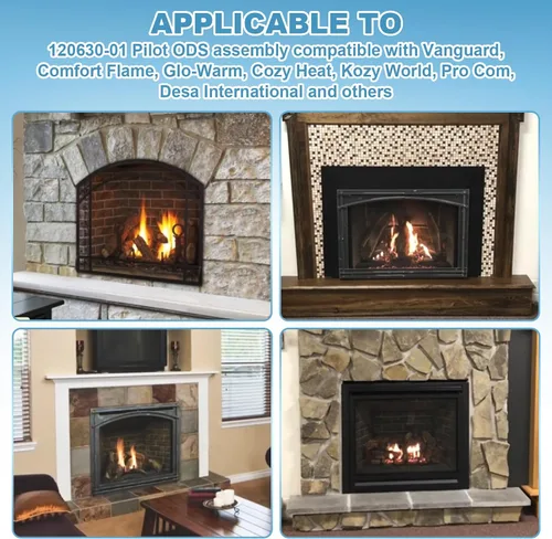 Miniatura 4 de Aillsa Calentador de gas Pilot ODS 120630-01 para calentadores de pared de gas natural sin ventilación por DESA Dyna Glo Propane Heater Glo- Warm