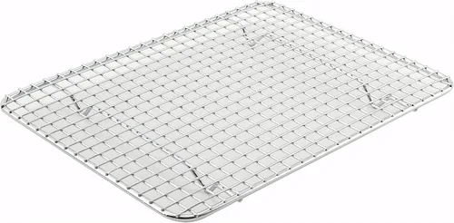Miniatura 2 de Winco Rejilla para sartén de vapor de tamaño completo, 10" x 18", cromado