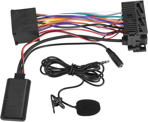 Miniatura 4 de Adaptador AUX de audio compatible con Bluetooth 5.0 con micrófono, compatible con BMW Serie 3 E46 320i, 320ci, 320cic, 323i, 323ci, 323cic, 325i