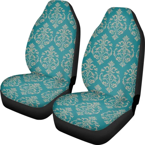 Miniatura 15 de Funda de asiento de automóvil con margaritas bohemias, diseño hippy arcoíris, margarita, flores, antideslizante, SUV, sedán, furgoneta, protector