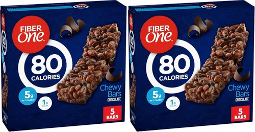 Miniatura 15 de Fiber One Barras masticables de 80 calorías, mantequilla de maní de chocolate, paquete económico, 10 unidades, 8.2 onzas