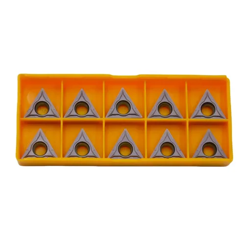 Hoja de aleación dura 10PCS TCMT32.51 TCMT16T304 que procesa las piezas de acero, acero inoxidable, aleación de alta temperatura