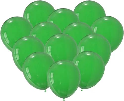 Miniatura 8 de 100 globos en varios tamaños de 12 y 10 pulgadas, perfectos para Navidad, día de San Patricio, brochas, graduaciones, decoraciones de fiesta de baby