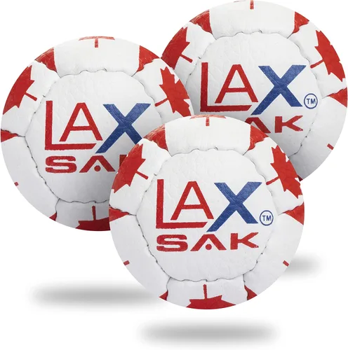 Miniatura 30 de Pelotas de práctica suaves Lax Sak para Lacrosse, paquetes de 1, 2, 3, 6, 12, 24, 36, 60 y 120 - mismo peso y tamaño que las pelotas de Lacrosse