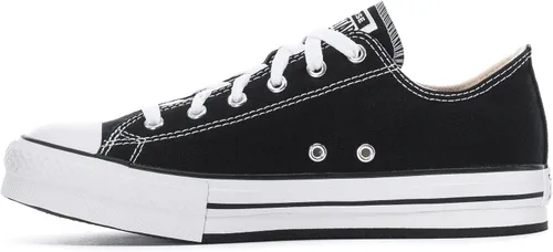 Miniatura 2 de Converse Chuck Taylor All Star Platform EVA Ox Everyday Ease WhiteMidnight Navy Canvas Junior Trainers Shoes
