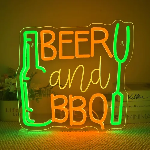 Miniatura 20 de Letrero de neón para barra de whisky, luces LED de neón para decoración de pared, letreros de bar iluminados para carrito de bar casero, Whisky