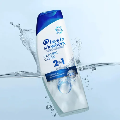 Miniatura 10 de Head & Shoulders Champú y acondicionador anticaspa, Classic Clean 2 en 1, 1% piritiona de zinc, control de escamas, limpieza profunda, cuidado