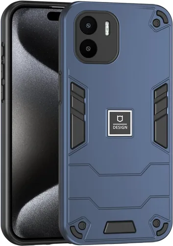 Miniatura 333 de Funda compatible con Huawei Y9 Prime (2019), compatible con Huawei Y9 Prime (2019) 4G STK-L21 2 en 1 [PC duro + TPU], funda de teléfono azul
