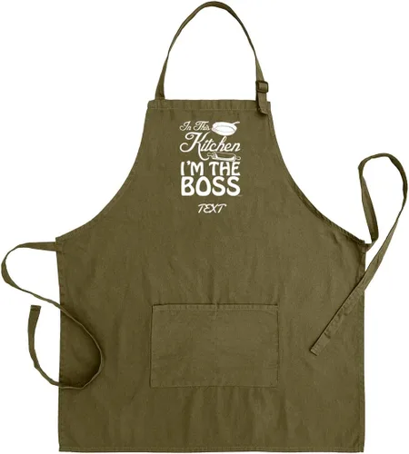 Miniatura 10 de In This Kitchen I'm The Boss - Delantal ajustable con dos bolsillos