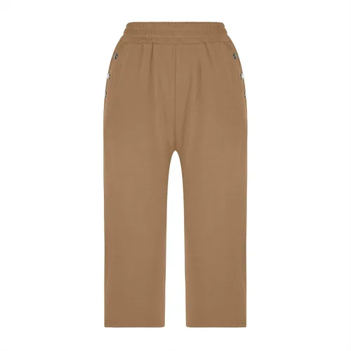 Miniatura 101 de Pantalones capri para mujer, estilo casual, de verano, elásticos, de cintura alta, pantalones de yoga, ajuste atlético, pantalones deportivos