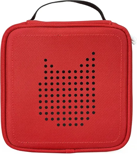 Estuche de transporte Tonies - Protección segura para hasta 10 personajes - Rojo