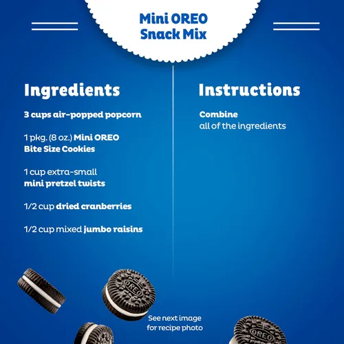 Miniatura 12 de OREO Minis - Galletas sándwich de chocolate, 12 tazas de aperitivos de 3.5 onzas