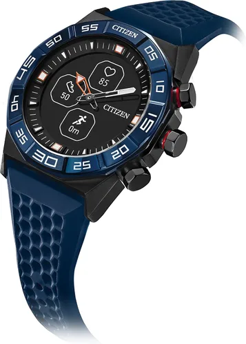 Miniatura 7 de Citizen CZ Smart Hybrid Smartwatch de acero inoxidable de 1732in seguimiento continuo de frecuencia cardíaca actividad física aplicación de golf