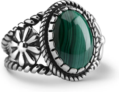 American West Jewelry Anillo de plata de ley para mujeres y hombres, elección de piedras preciosas de inspiración nativa, tallas 5 a 13