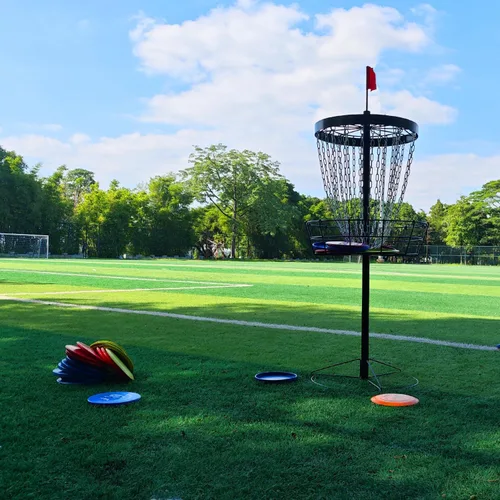 Miniatura 4 de Disc Golf Basket - Portable Disc Golf Target with Heavy Duty 24-Chains Come with 6pcs Disc Golf Discs and Carry Bag, Ground Stake -Suitable for