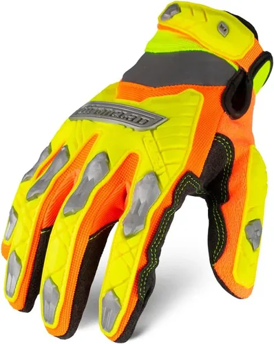 Miniatura 6 de Ironclad Command Impact - Guantes de trabajo para pantalla táctil, palma y dedos conductores, protección contra impactos, lavables a máquina Marrón