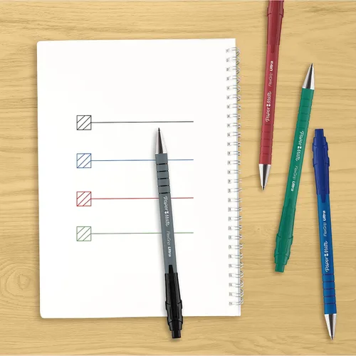 Miniatura 7 de Paper Mate Flexgrip Ultra RT - Bolígrafo retráctil (punta media, 1mm) paquete de de 2