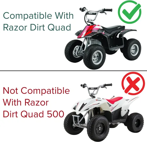 Miniatura 2 de AlveyTech Paquete de batería premium de 24 voltios para el ATV eléctrico Razor Dirt Quad (rango estándar de 7 Ah, todas las versiones) - Juego