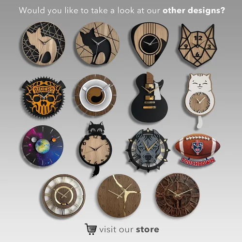 Miniatura 7 de Reloj de pared moderno con números romanos dorados, funciona con pilas, silencioso, sin tictac, diseño minimalista para cualquier habitación, reloj