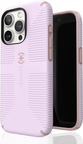 Miniatura 23 de Speck Funda MagSafe para iPhone 15 Pro Max - Protección contra caídas y para la cámara, agarre seguro de tacto suave, compatible con carga Lila