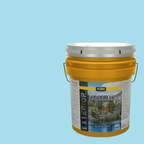 Miniatura 41 de Rodda Paint CASCADIA XL - Pintura satinada e imprimación para exteriores en uno, cuarto de galón, idea abstracta