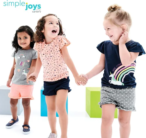 Miniatura 3 de Simple Joys by Carter's Toddler Girls' Short-Sleeve Shirts