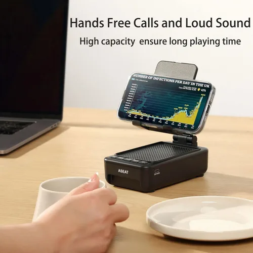 Miniatura 8 de Regalos para hombres, soporte para celular con altavoz Bluetooth y luz LED que cambia de color, regalos únicos para mujeres, papá, esposo