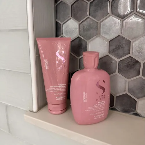 Miniatura 13 de Alfaparf Milano Semi di Lino Moisture Nutritive Shampoo and Conditioner Set para cabello seco - Champú y acondicionador hidratante sin sulfato