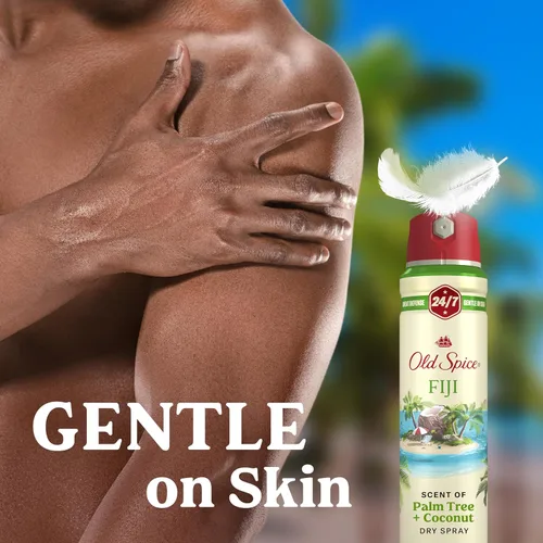 Miniatura 5 de Old Spice Dry Spray Desodorante antitranspirante para hombres, frescura 24/7, protección 24/7 sudor y olor, suave para la piel con acondicionadores