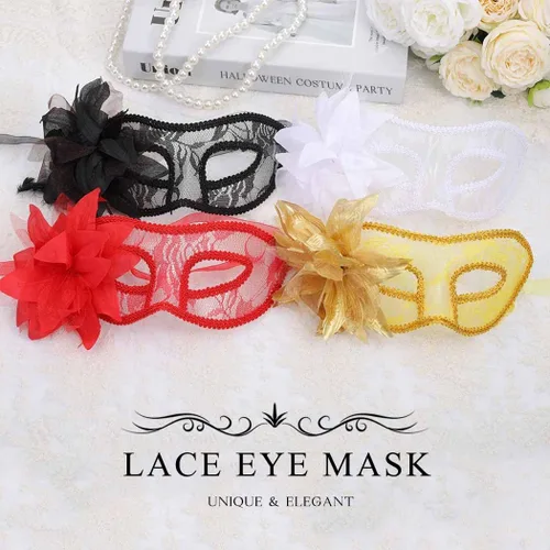 Miniatura 7 de Tgirls Máscara de mascarada para mujer, máscaras de encaje de flores, máscara sexy para ojos, disfraz de fiesta, baile de graduación, máscara facial