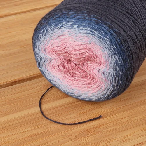 Miniatura 3 de JubileeYarn Hilo Ombré Blast - 220g/pastel Algodón Peso de Bebé - Dusk and Her Embrace - 1 Pastel 121 El anochecer y su abrazo