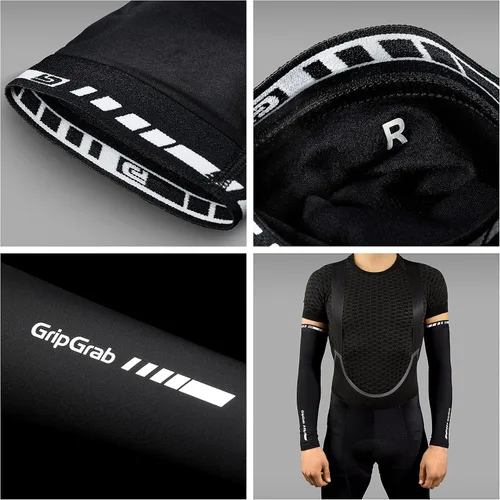 Miniatura 3 de GripGrab Calentadores térmicos de brazo ligero de primavera otoño Ciclismo ligero delgado caliente Bicicletas Calentadores de brazo